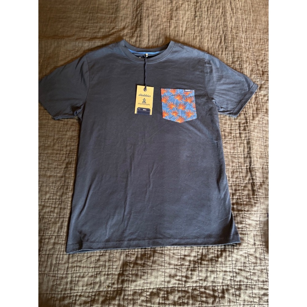 Chubbies Pocket T-Shirt Graphic Tee Casual Short Sleeve Top Small